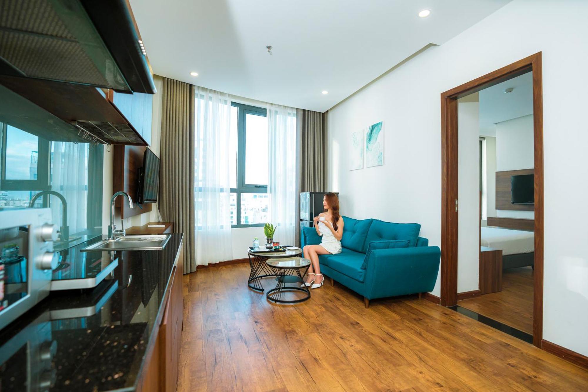 Capecia Danang Hotel And Apartment Exteriör bild